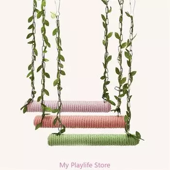 Игрушка-качели для попугаев шириной 15 см, качели для птиц, игрушка-мост, деревянная подставка для дрессировки попугаев, держатель для палочек, принадлежности для качелей