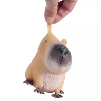- Игрушка-капибара Squeeze Toy Игрушки для снятия стресса Игрушки для декомпрессии для детей и взрослых 1 set of 1 cute capybara