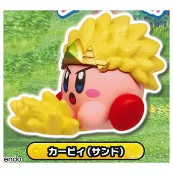 Игрушка-капсула Kirby Wii Deluxe Palm Mascot Kirby Gacha Gacha [5]. (песок)] (Отдельный предмет)
