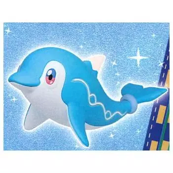 Игрушка-капсула Pokemon Paldea Full Collection Gacha Gacha [1.Nami Dolphin] (один предмет)