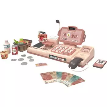 Игрушка-кассовый аппарат Игрушка-игрушка Игрушка-холодильник Совместимость с безналичными Последняя обучающая игрушка (красный)