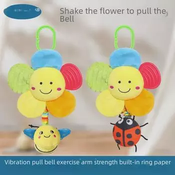 Игрушка-каталка Aipinqi Baby: Музыкальная подвеска в виде цветка для детской кроватки