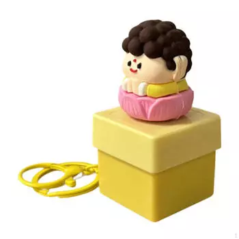 Игрушка-кнопка Будды Fidget Click, милая сумка, подвеска, брелок для ключей, держатель для ключей Tathagata