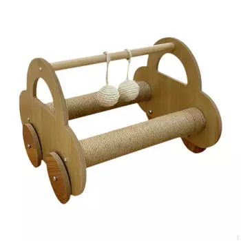 Игрушка-когтеточка для кошек с защитой для мебели из сизаля, прочная интерактивная когти для домашних животных