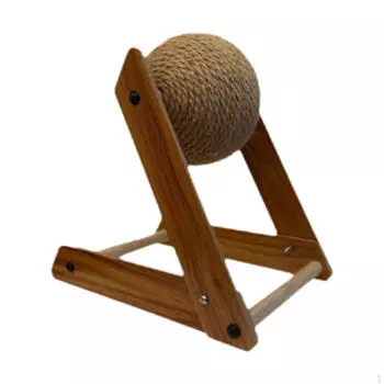 Игрушка-когтеточка для кошек, сизаль, шарик, шлифовальный коготь, износостойкий, интерактивный, для домашних животных L Shape