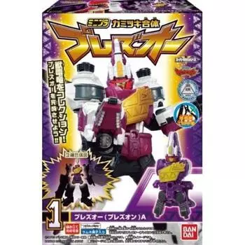 Игрушка-конфета Zyuden Sentai Kyoryuger Mini Plastic Kamitsuki Комбинированный набор Prezuo Prezuon 3 типа