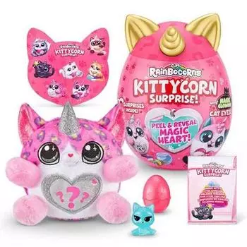 Игрушка-конус Rainbow Cone Mini Kitty, случайная доставка, популярные игрушки для корейских детей