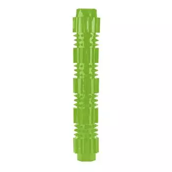 Игрушка-кость для собак из резины Чистка зубов Игра Взаимодействие Обучение Прочная и долговечная жевательная игрушка Зеленая Small зелёный