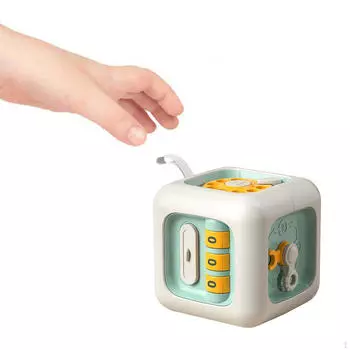 Игрушка-куб 6 в 1, интерактивные игрушки, игровые центры для детей, девочек и мальчиков зелёный