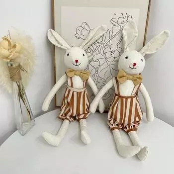 Игрушка-кукла Мягкий кролик Олень Чучела животных Курица Форма Супер плюшевая игрушка A