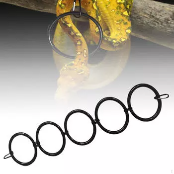 Игрушка-лазалка для змей, обогащающие качели, попугай, ящерица, геккон, хамелеон, королевский питон, змеи 5 rings