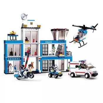 Игрушка LEGO LEGO Block, разноцветные, штаб-квартира полиции Слубана
