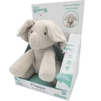 Игрушка Magic Castle Singing Peekaboo Elephant Operating L Tray, 30см, Серый, Популярные игрушки для корейских детей