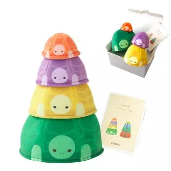 Игрушка-матрешка Shaol Tsumitsumi 2024 года, победитель премии Stacking Baby, моющаяся игрушка, детская игрушка Stacking Play Hide and Seek, подарок для ребенка, подарок S11044 (Хороший /