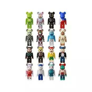 Игрушка medicom BE@RBRICK bearbrick series 49 Общая высота каждой примерно 70 мм, не масштабированная покраска Готовая фигурка 24 штуки КОРОБКА