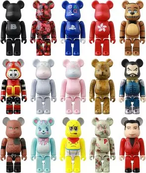 Игрушка Medicom BEaBRICK Bearbrick Series 48 H70 мм Фигурка АССОРТИМЕНТ 24 штуки КОРОБКА