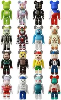 Игрушка Medicom Bearbrick Series 49 Высота 70 мм, каждая окрашенная готовая фигурка, 24 шт. КОРОБКА BE@RBRICK, примерно. Немасштабируемый