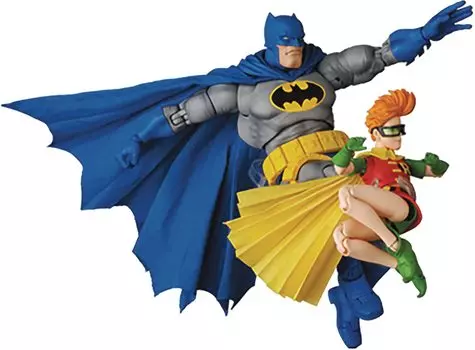 Игрушка Medicom MAFEX Batman Blue Version Robin The Dark Knight Returns Рост окрашенная фигурка № 139 и приблизительно. 160/110мм синий