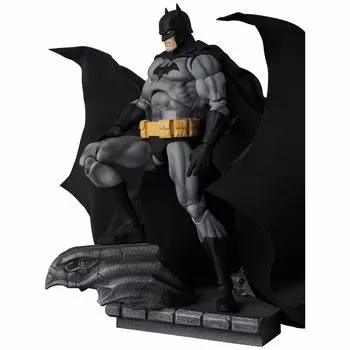 Игрушка Medicom MAFEX Batman Hush Black Version, общая высота 160 мм, окрашенная фигурка № 126, прибл. чёрный