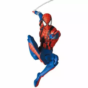 Игрушка Medicom MAFEX Ben Reilly Comic Version Высота 155 мм Окрашенная фигурка № 143 ЧЕЛОВЕК-ПАУК (БЕН РЕЙЛИ) Человек-паук примерно. красный