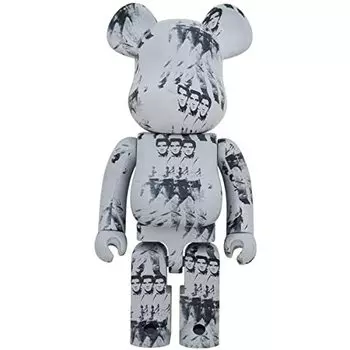 Игрушка Медиком Медвежонок Фигурка Энди Уорхола Элвиса Пресли ИГРУШКА МЕДИКОМ Энди ЭЛВИС ПРЕСЛИ 1000% BE@RBRICK Уорхола