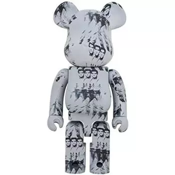 Игрушка Медиком Медвежонок Фигурка Энди Уорхола Элвиса Пресли ИГРУШКА МЕДИКОМ Энди ЭЛВИС ПРЕСЛИ 1000% BE@RBRICK Уорхола