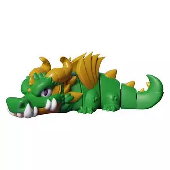 Игрушка-модель Злого Дракона с подвижными суставами, напечатанная на 3D-принтере One Size