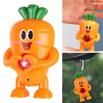 Игрушка-морковка с жестами любви Нажмите на светящуюся игрушку-морковку «Я люблю тебя»