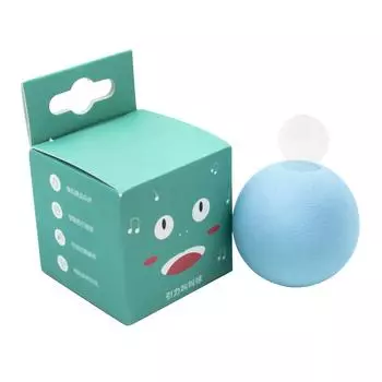 Игрушка-мяч для кошек Интерактивная Забавная Индукция Сенсорного Укуса Устойчивость К Скрежету Зубов Звуки Животных Кошка Gravity Squeaky Ball 5cm/2.0in