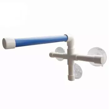 Игрушка на присоске для окон и душа, для попугая ара, какаду, африканского попугая, попугая-красавчика, подставка для ванны, игрушки синий