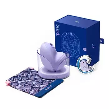 Игрушка Namii Lilac с интегрированным присоской и ротором [biird.] Без рук