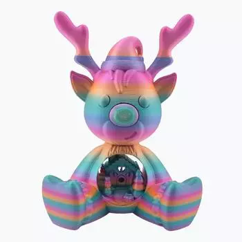 Игрушка, напечатанная на 3D-принтере, с шарнирами, украшение для игрушки, напечатанное на 3D-принтере, снятие стресса One Size