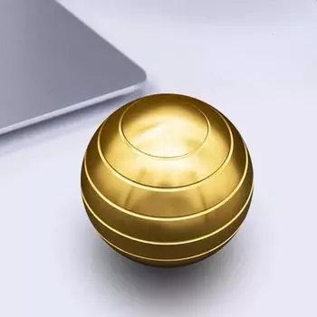 Игрушка Настольная декомпрессия Вращающийся сферический гироскоп Настольная декомпрессия Игрушка Галлюцинация Мобильная пальчиковая игрушка синий