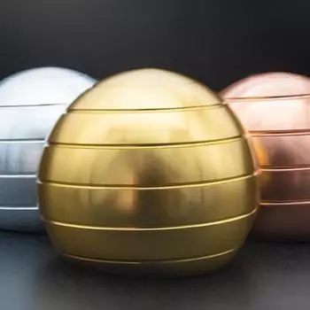 Игрушка Настольная декомпрессия Вращающийся сферический гироскоп Настольная декомпрессия Игрушка Галлюцинация Мобильная пальчиковая игрушка синий