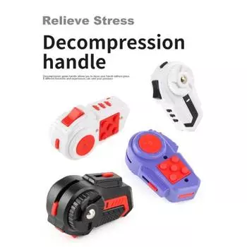 Игрушка-непоседа на кончиках пальцев, мини-карманный геймпад, сенсорная кнопка, против тревоги, снимает скуку, новинка, игрушка-игра-непоседа красный