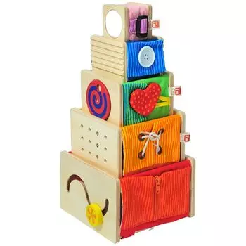 Игрушка обучающий куб развивающая игрушка деревянная игрушка 1 год 2 года подарок на день рождения мальчики девочки музыкальный инструмент вставка форма соответствие обучающая игрушка я