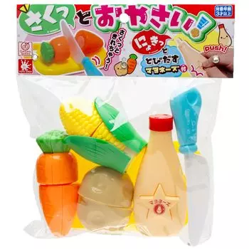 Игрушка Onda Play House Quick Vegetable Kitchen Set Овощи нарезаются, ролевые игры, ролевые игры, шопинг, развивающая игрушка