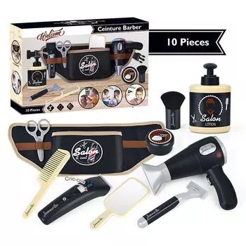 Игрушка Парикмахер для Мальчика Имитация Игровой Дом Фен Сумка для Хранения Набор