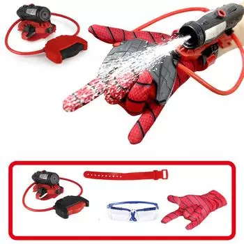 Игрушка-паук, игрушка для распыления воды для детей 3, 4, 5, 6 лет, забавная игрушка с разбрызгивателем на запястье, One Size