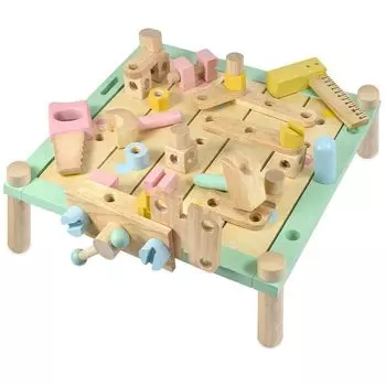 Игрушка плотник играть обучающий деревянный день рождения 2 года руководство по уходу включено Edut я стол, плотник, игрушка, игрушка, подарок, старый, мальчики, девочки,