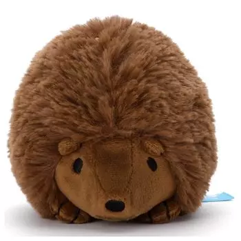 Игрушка плюшевая ежик из коллекции Bruna Washable Beans, ширина около 14 см