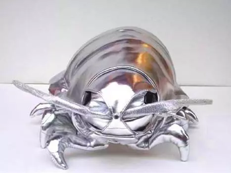 Игрушка-плюшевый гигантский жук из серии Deep Sea Creatures, очень большой, серебристый, 7576 серебряный