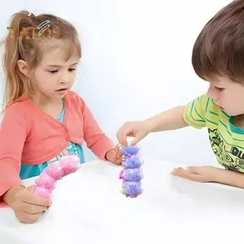 Игрушка-полоска Star Cream Squeeze Toy, имитация снятия стресса, пищевая сенсорная игрушка для детей и взрослых, мягкая игрушка TPR для снятия стресса, успокаивающая игрушка-десерт A