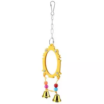 Игрушка-попугай Птица Зеркальная игрушка Подвесная игрушка-попугай Игрушка-попугай для игры