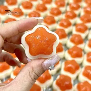 Игрушка-пудинг Star Pudding Squeeze Toy, имитация снятия стресса, пищевая сенсорная игрушка для детей и взрослых, мягкая игрушка TPR для снятия стресса, успокаивающая игрушка-десерт A