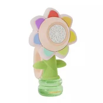 Игрушка Пузырьковая Машина Электрическая Автоматическая Подсолнух Качающая Головой Регулировка Свет Танцующая Одна Кнопка Игрушка Для Детей