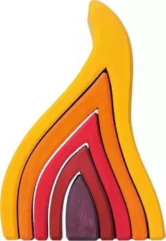 Игрушка развивающая игрушка строительные блоки интерьер фигурка Play Fire маленькая SH10730 GRIMM S