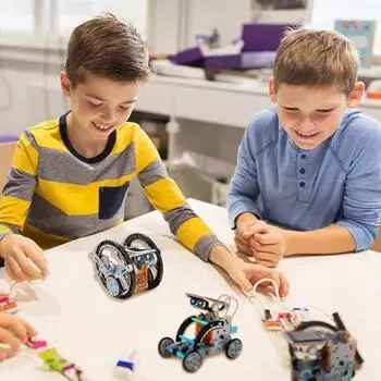 Игрушка-робот на солнечных батареях 13 в 1, научное обучение, образовательный STEM, транспортное средство на солнечных батареях, самостоятельная сборка, робот, машинка, игрушка для малышей, мальчиков и девочек, Рождество серый