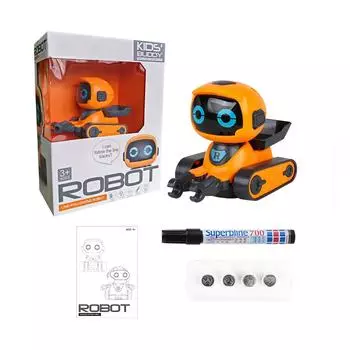 Игрушка-робот, следящий за линией, интерактивная игрушка-робот, следуй за черной линией, игрушка 1 мл One Size