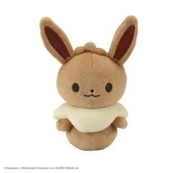 Игрушка Royal Monpoke My Milk Eevee (мягкая игрушка из ткани/мягкая набивка) Погремушка-покемон стоит сама по себе (ручная стирка)